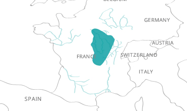 Географически это центральная Франция